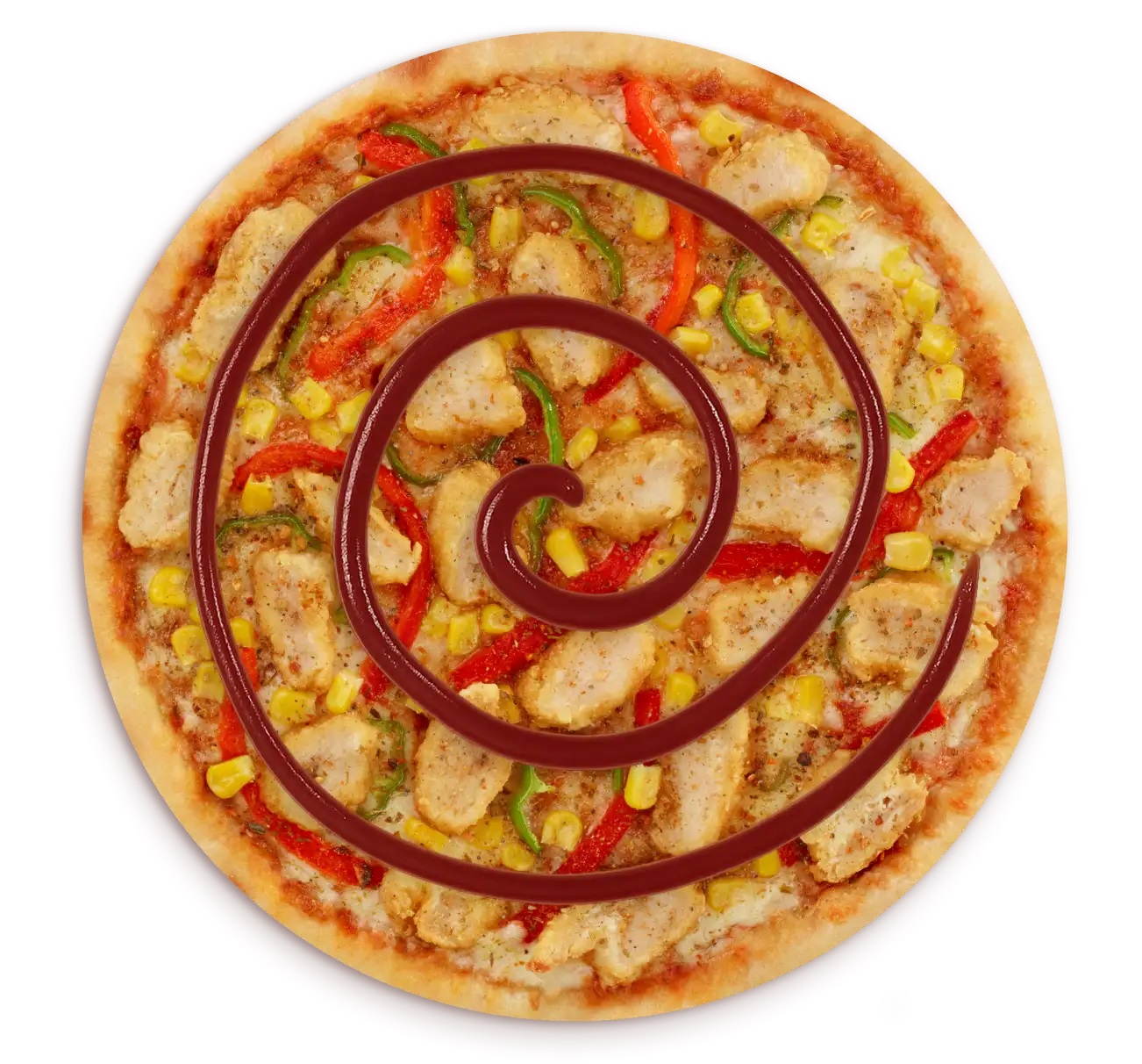 Barbekü Soslu Tavuklu Pizza