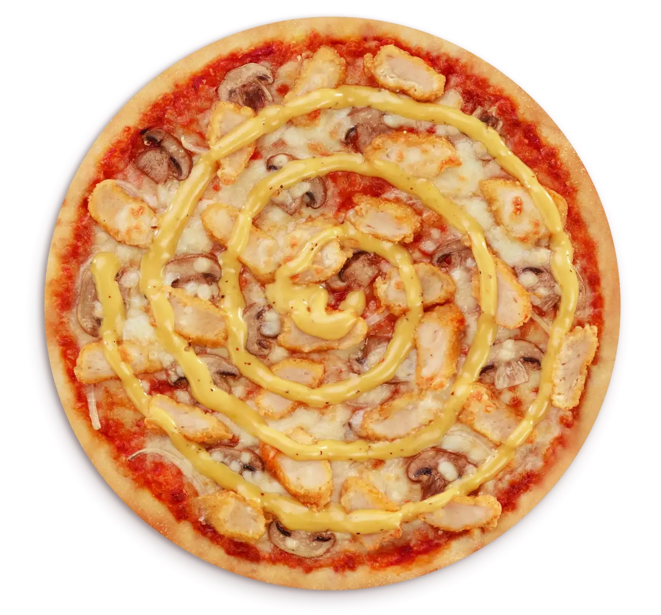 Ballı Hardallı Tavuklu Pizza