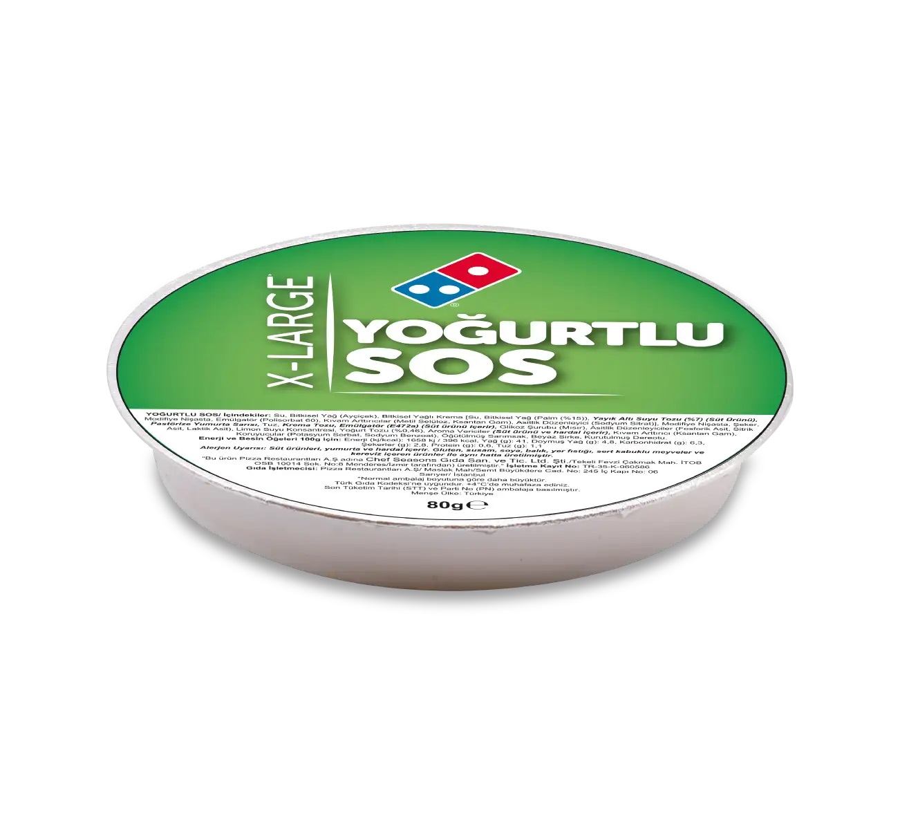 X-Large Yoğurtlu Sos