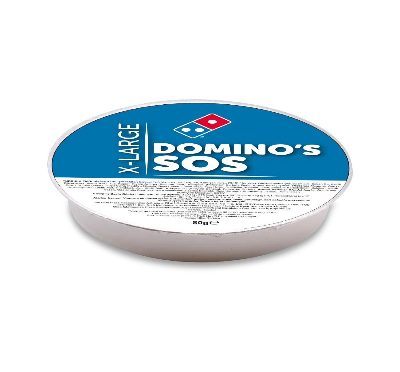 X-Large Dominos Sos